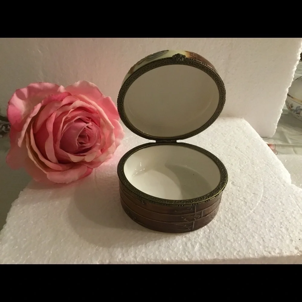 💐🌹vintage‎ 🍷 WINE ACCESSORY TRINKET BOX💐